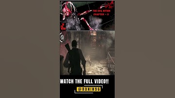 The Evil Within Surviving the Horrors (Chapter - 5 Highlights) #shorts #horrorgaming