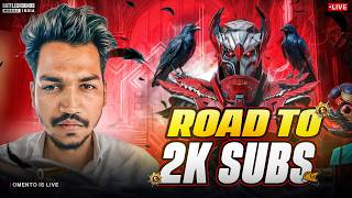 🛑 ROAD TO 2K! BGMI LIVE With iPhone 17 Pro 120 FPS 🔥