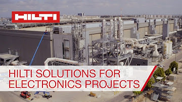 INTRODUCING Hilti solutions for electronics projects
