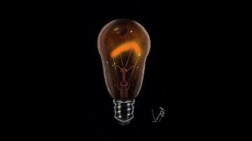 The Incandescent Light Bulb #procreate #drawing #illuystration #timelapse