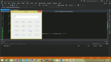 calculator program windows forms  in dotnet Lesson 03