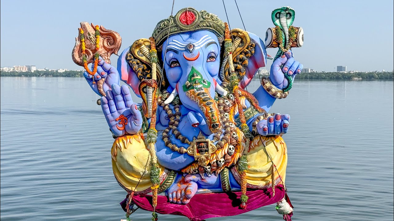 Ganesh Nimajjanam 2025 | Ganesh Visarjan 2025 Tank Bund | Ganesh Chathurthi 2025 | Ganesh Immersion