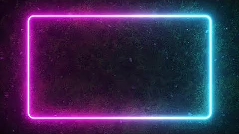 Luminous Rectangle Stock Motion Graphics