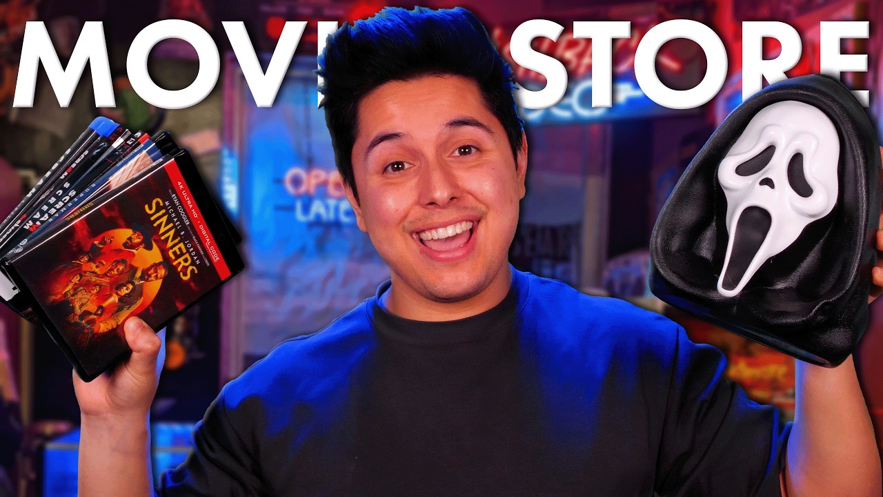 Shopping Our MASSIVE Movie Collection | ASMR Movie Store Roleplay