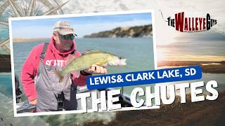 SpringFishing The Chutes of Lewis & Clark Lake,SD