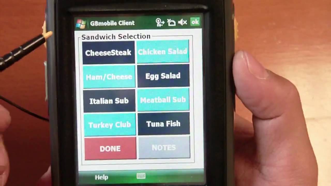 GBmobile Mobile Tableside Ordering POS