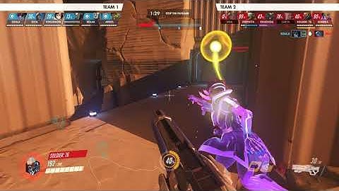 Overwatch - Soldier: 76 Bot in a Nutshell... (Replay Moment - Hard Bots)