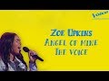 Zoe Upkins - Angel of Mine (Lyrics) - The Voice Blind Auditions 2019