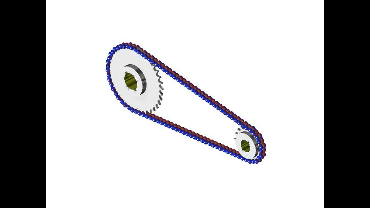 Design Chains dengan Inventor - YouTube