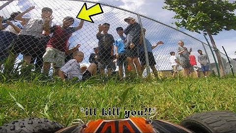 SCHOOL ATTACKS 1,200$ RC CAR *not clickbait*