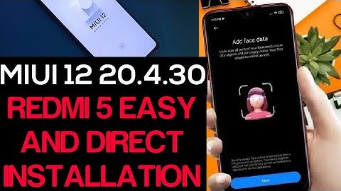 Install MIUI 12 20.4.30 Rom in Redmi 5 ROSY | STABLE? GAMING PUBG? | ENGLISH | Brightness Fixed