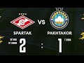 PAXTAKOR 1-2 SPARTAK. O’rtoqlik Uchrashuvi. Barcha Gollar va Xavfli Vaziyatlar. 30.01.2021