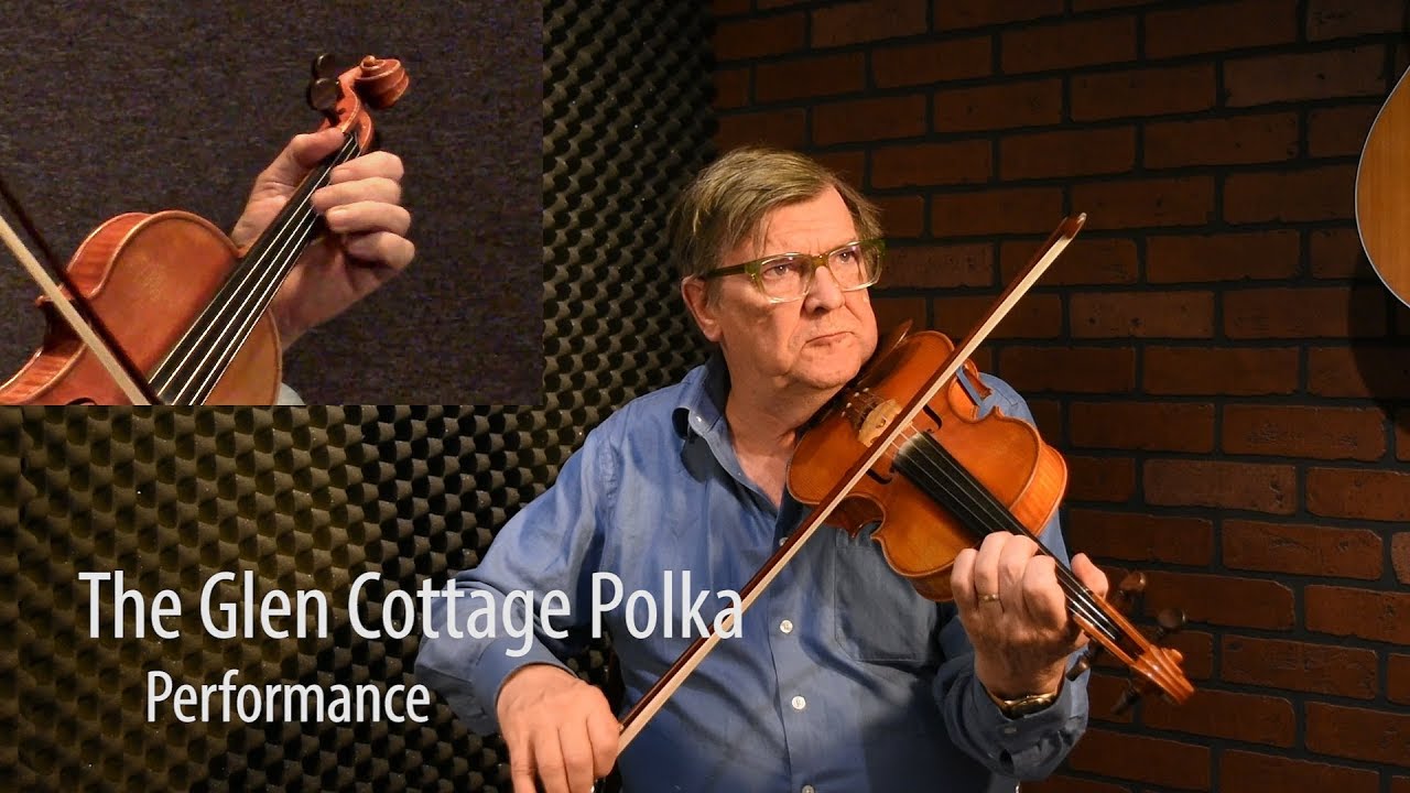 The Glen Cottage Polka - Trad Irish Fiddle Lesson by Kevin Burke