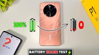 realme P1 5G Full Battery Draining Test 100 to 0% | realme P1 5G Charging & Heating Test
