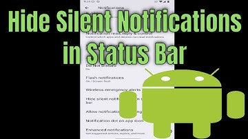 How to Hide Silent Notifications in the Status Bar on Android Phone [Guide]