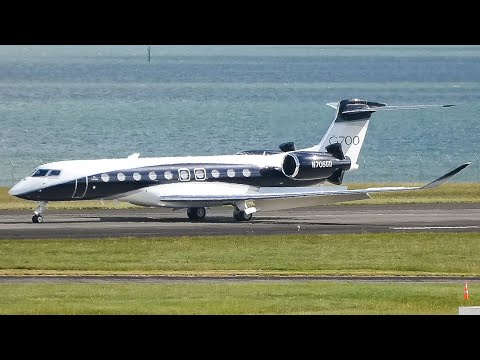 G700 Makes Historic First Arrival in New Zealand - The Future of Aviation Takes Off in Auckland