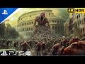 INSANE ESCAPE FROM ZOMBIELAND APOCALYPSE (PS5 PRO)Immersive Realistic ULTRA Graphics (4K 60FPS HDR)