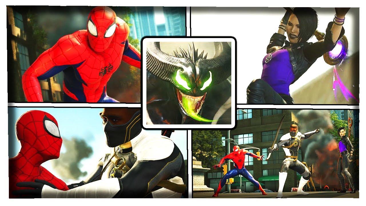 Marvel's Midnight Suns - Spider-Man and Nico Minoru vs Fallen Venom First Battle