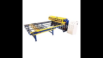 Panel fence mesh welding machine (DP-FP-2500A with Panasonic servo motor)