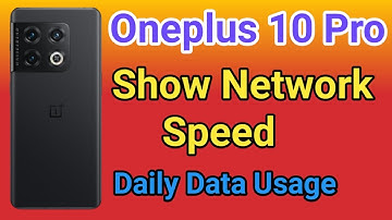 OnePlus 10 Pro Show Daily Data Usage kaise kare How To Show Daily Data Usage Setting In OnePlus 10 P
