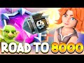 ROAD TO 8000 TROPHIES - Clash Royale