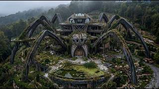 Abandoned Villa Restoration | Ruins to Satisfying Luxury Spider-Shaped Home