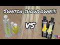 Swatch Showdown: YELLOW Iro Iro vs Arctic Fox!