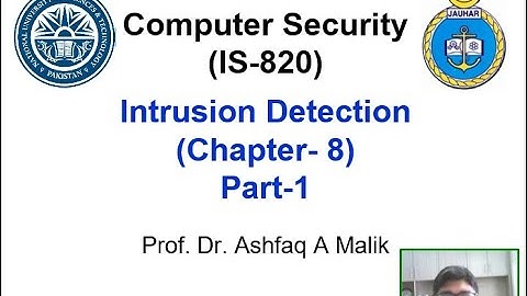 CompSec Chapter8 IDS 03May20 Part1