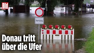 Hochwasser in SÜDDEUTSCHLAND: Zahlreiche Gemeinden werden evakuiert