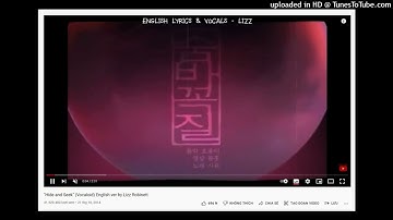 -Hide and Seek- (Vocaloid) English ver by Lizz Robinett