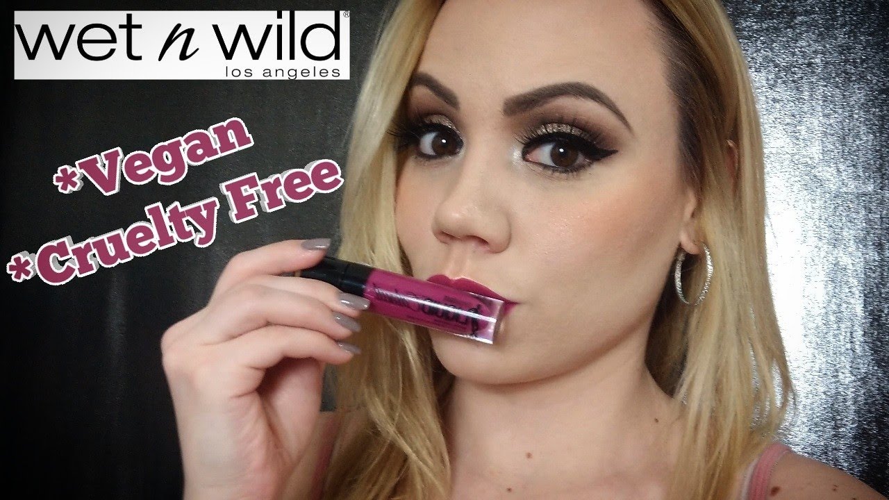 New *WET N WILD* LIQUID CATSUIT Matte Lipstick {Nice to Fuchsia} Review & Swatch  2018