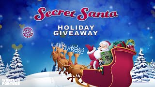 Log In For Secret Santa By November 21  Wheel Of Fortune