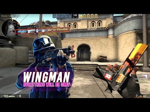 TROLLING SILVERS დანებდით!!! | CSGO WINGMAN