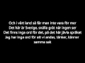 Miniature de la vidéo de la chanson Det Finns Inga Ord
