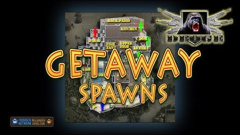 MW3 Spawns Map - Get Away - Callouts & Spawn Location Map