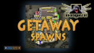 MW3 Spawns Map - Get Away - Callouts & Spawn Location Map