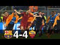Barcelona vs Roma 4-4 - Champions League 2018 (w/ English commentary)