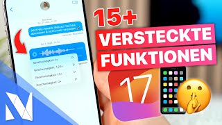 15+ VERSTECKTE Funktionen, Tipps & Tricks für dein iPhone mit iOS 17 📱🤩 | Nils-Hendrik Welk