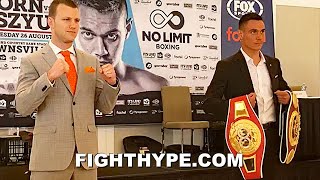 JEFF HORN VS. TIM TSZYU FULL FINAL PRESS CONFERENCE; DEBATE RAGES ON ABOUT WHO COMES OUT 2ND