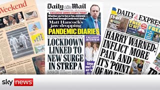 Press Preview: Saturday's papers