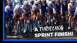 An Exhilarating Sprint To Finish! | Stage 2 Highlights From Tirreno-Adriatico | Eurosport