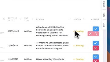 Out duty Request in Emplitrack | Accept, Refuse & Restriction Explained