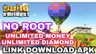 GAME MOD - CARA DOWNLOAD GAME BUILD A BRIDGE MOD APK FREE FOR ANDROID ( UNLIMITED MONEY & DIAMOND ) screenshot 4