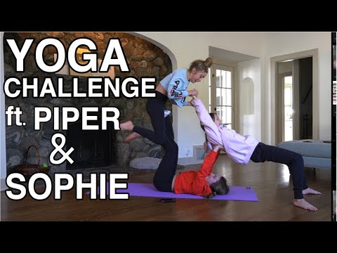 YOGA CHALLENGE ft. Piper Rockelle & Sophie Fergi **HARD**