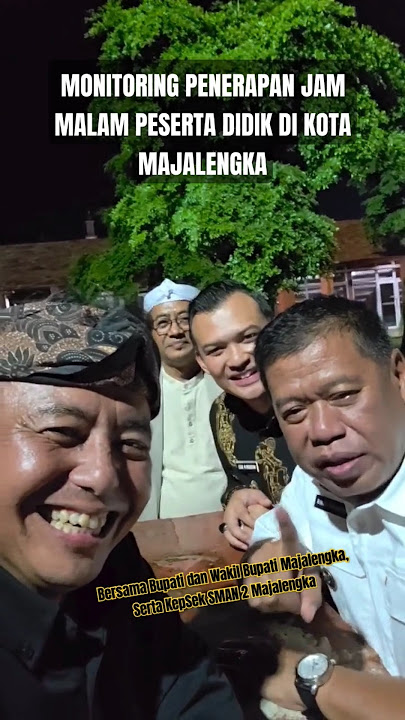 Sekda Jabar Monitoring Jam Malam Di Kota Majalengka #sekdajabar #hermansuryatman #jabaristimewa