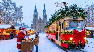 Christmas Prague 2026 A Walk Through The Evening Christmas Market Relaxing Atmosphere 4K