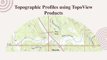 3-D Topographic Profiles From 2-D Maps! How is that?