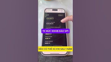 TK MÚC 3000$ ĐÀO WFI SAU 3 THÁNG