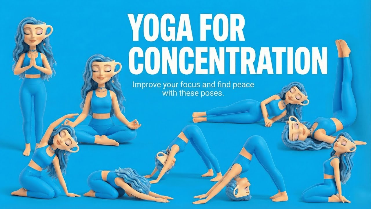 Calm Yoga with Ballerina Cappuccino ☕ | Developing Concentration