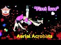 Acrobats on air loops children  anastasia  matthew choreographic composition  first love